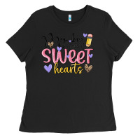 Black my bus full of sweet hearts Ladies Tee - MaliasSmallBusiness