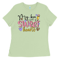 Matcha my bus full of sweet hearts Ladies Tee - MaliasSmallBusiness