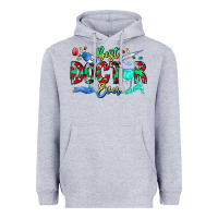 Heather Grey Best Doctor Ever Heavyweight Hoodie - CowhideDigitalArt