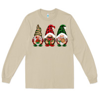 Mushroom Christmas gnomes Long Sleeve Tee - NancyCooperArtShop