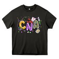 Asphalt cna mardi gras Heavy Core Tee - MaliasSmallBusiness