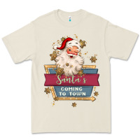 Bone santa's coming to town Premium Tee - MaliasSmallBusiness