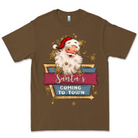 Cacao santa's coming to town Premium Tee - MaliasSmallBusiness
