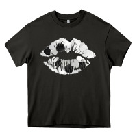 Asphalt soccer lips Heavy Core Tee - AdoDesignShop