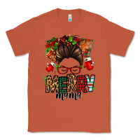 Copper Christmas merry mama messy bun Classic Tee - Jasminsmagicworld