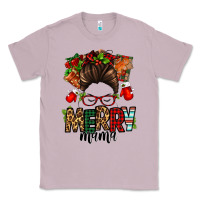 Lilac Christmas merry mama messy bun Classic Tee - Jasminsmagicworld