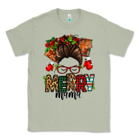 Matcha Christmas merry mama messy bun Classic Tee - Jasminsmagicworld
