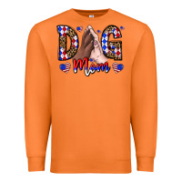 Carrot America Dog Mama Premium Sweatshirt - CowhideDigitalArt