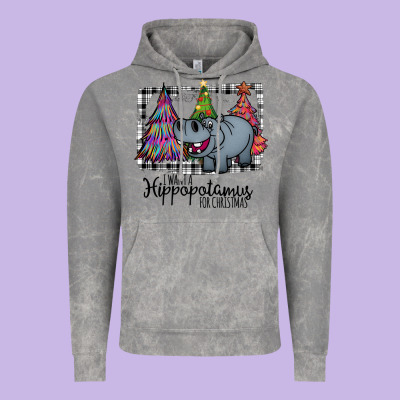 Hippopotamus, Christmas Carols, Christmas, Christmas Market, Christmas Vintage Hoodie Designed By Bettercallsaul