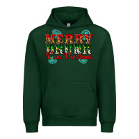 Forest Green Merry Drink I Am Christmas Urban Hoodie - Artiststas