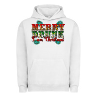 Pigment Lunar Rock Merry Drink I Am Christmas Urban Hoodie - Artiststas