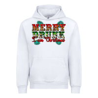 White Merry Drink I Am Christmas Urban Hoodie - Artiststas