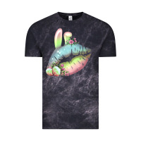 Cloud Black Eared Paster Color Easter Lips Vintage Tee - Bettercallsaul