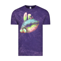 Cloud Purple Eared Paster Color Easter Lips Vintage Tee - Bettercallsaul