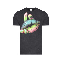 Vintage Black Eared Paster Color Easter Lips Vintage Tee - Bettercallsaul