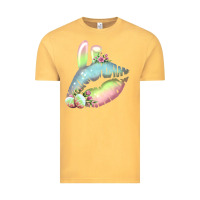 Eared Paster Color Easter Lips Vintage Tee | Teevron