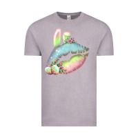 Vintage Zinc Eared Paster Color Easter Lips Vintage Tee - Bettercallsaul