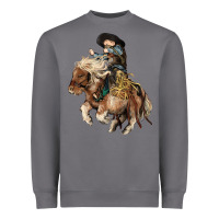Storm Midilli little Cowboy kid rodeo Heavyweight Sweatshirt - HowdyJamesFarm