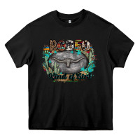 Black rodeo kind of girl Heavy Core Tee - MaliasSmallBusiness