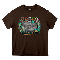 Chocolate Brown rodeo kind of girl Heavy Core Tee - MaliasSmallBusiness