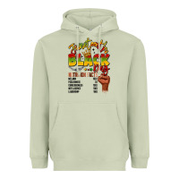 Juneteenth Black King Heavyweight Hoodie | Teevron