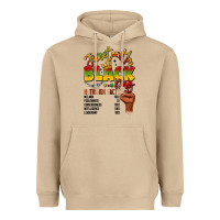 Mushroom juneteenth black king Heavyweight Hoodie - LillyAllenDesigns
