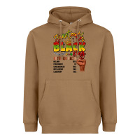 Toasted Coconut juneteenth black king Heavyweight Hoodie - LillyAllenDesigns