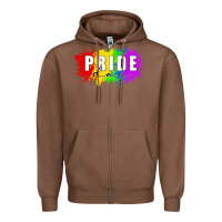 Chestnut Pride Day Zipper Hoodie - FaDigitalArtStudio