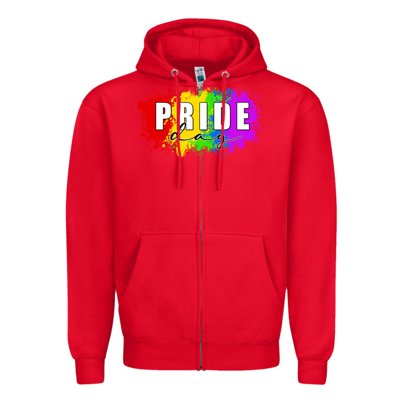 Pride Day Zipper Hoodie by FaDigitalArtStudio | Teevron