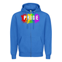 True Royal Pride Day Zipper Hoodie - FaDigitalArtStudio