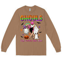 Toasted Coconut Ghouls just wanna have fun Long Sleeve Tee - NancyCooperArtShop