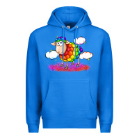 True Royal rainbow sheep pride Premium Hoodie - FaDigitalArtStudio