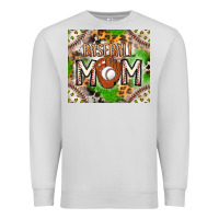 Dove Grey Baseball Mom Premium Sweatshirt - CowhideDigitalArt
