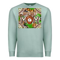 Seafoam Baseball Mom Premium Sweatshirt - CowhideDigitalArt