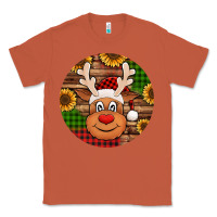 Copper cute reindeer head Christmas Classic Tee - Jasminsmagicworld