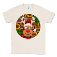 Natural cute reindeer head Christmas Classic Tee - Jasminsmagicworld