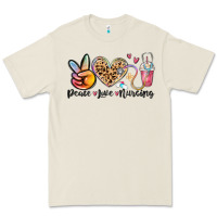 Bone peace love nursing Premium Tee - MaliasSmallBusiness
