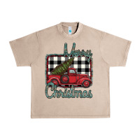 French Oak Merry Christmas Truck Urban Heavy Tee - Bettercallsaul
