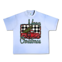 Grape Ice Merry Christmas Truck Urban Heavy Tee - Bettercallsaul