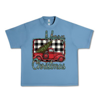 Pebble Blue Merry Christmas Truck Urban Heavy Tee - Bettercallsaul