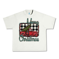 Pistachio Merry Christmas Truck Urban Heavy Tee - Bettercallsaul