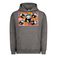 Pigment Tornado Baby panda flowers Urban Hoodie - Artiststas