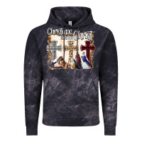 Cloud Black Christmas Begins With Christ Vintage Hoodie - Bettercallsaul
