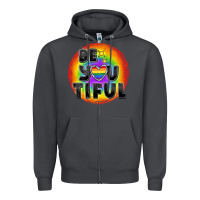 Smoke Be you tiful pride Zipper Hoodie - FaDigitalArtStudio