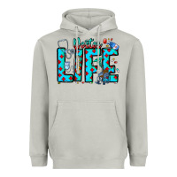 Moon Dust Doctor Life Heavyweight Hoodie - CowhideDigitalArt