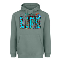 Sage Doctor Life Heavyweight Hoodie - CowhideDigitalArt