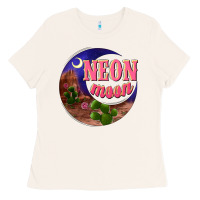 Bone neon moon Ladies Tee - NancyCooperArtShop