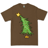 Cacao trendy christmas tree Premium Tee - MaliasSmallBusiness