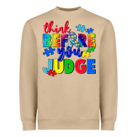 Mushroom think before you judge Heavyweight Sweatshirt - CowGirlArtShop