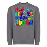 Storm think before you judge Heavyweight Sweatshirt - CowGirlArtShop
